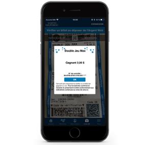 scanner billet loto quebec|Comment vérifier un billet .